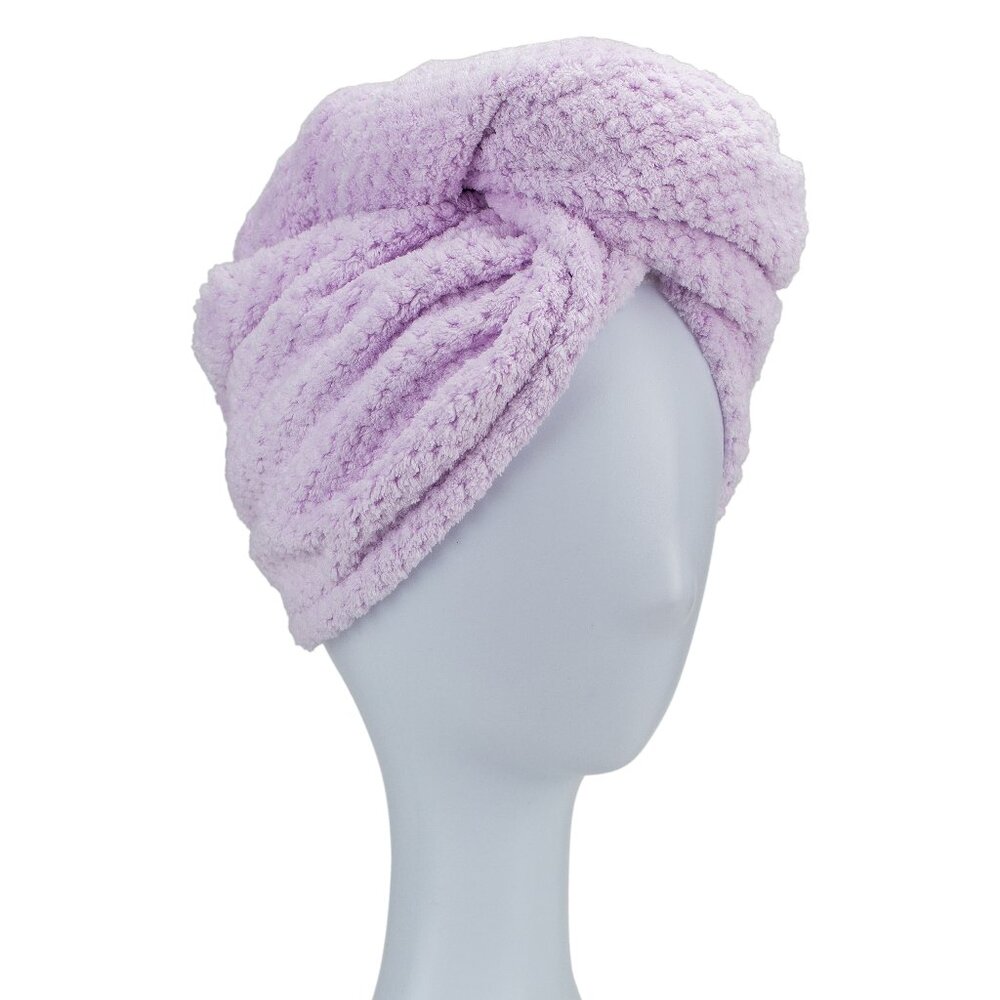 HARPER BELLE BEAUTY Microfiber Hair Drying Turban | Lavendar